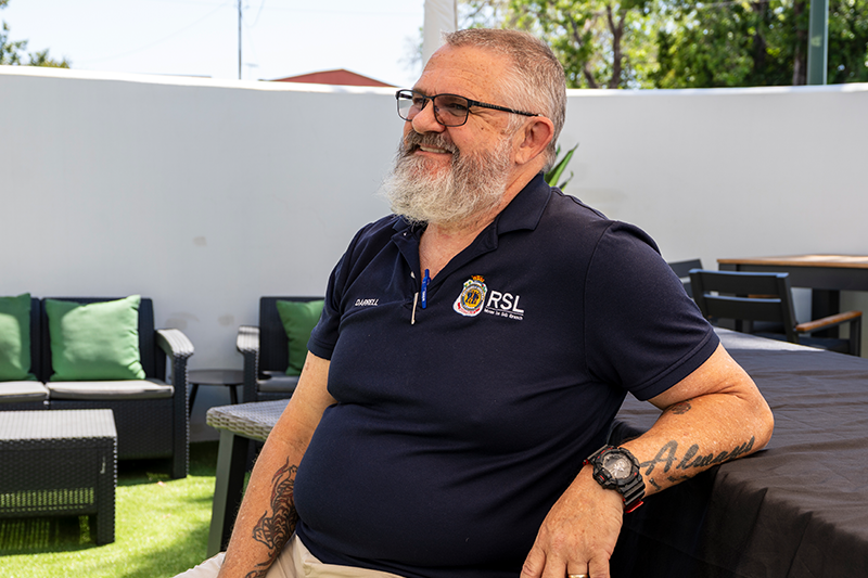 Mount Isa RSL Sub Branch Darrell Saddington