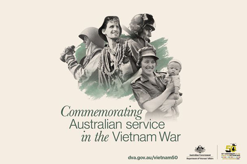 DVA 50 year Vietnam Veterans' Day
