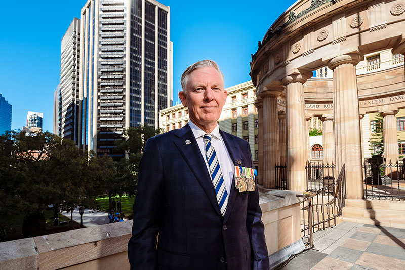 RSL Queensland State President, Major General Stephen Day DSC AM
