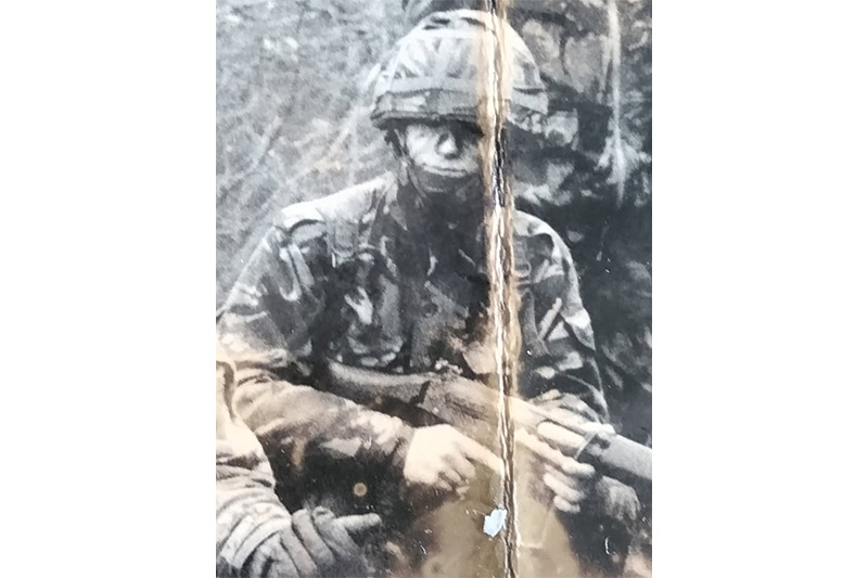 Jock Ruthven, Army Veteran