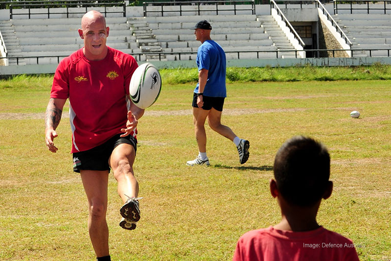 Sean de Gelder in East Timor