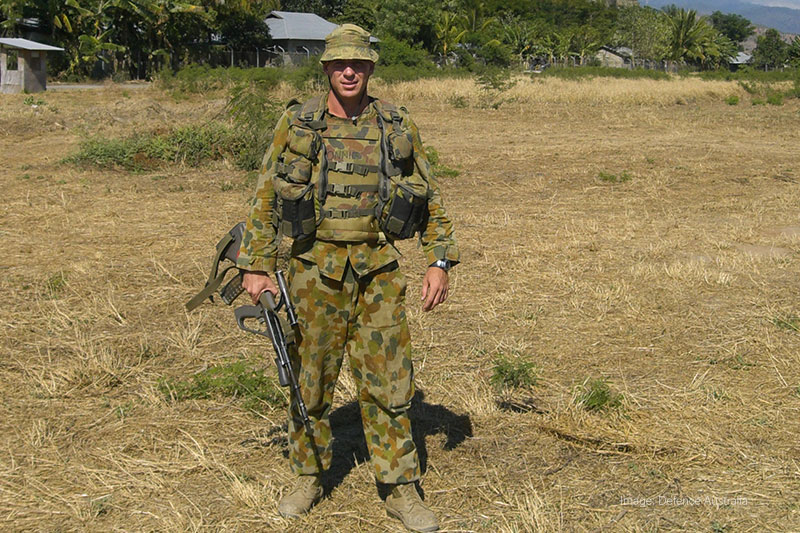 Sean de Gelder in East Timor