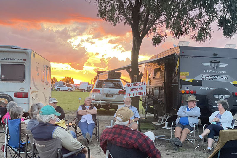 Roustabouts RV Club camp RSL Queensland