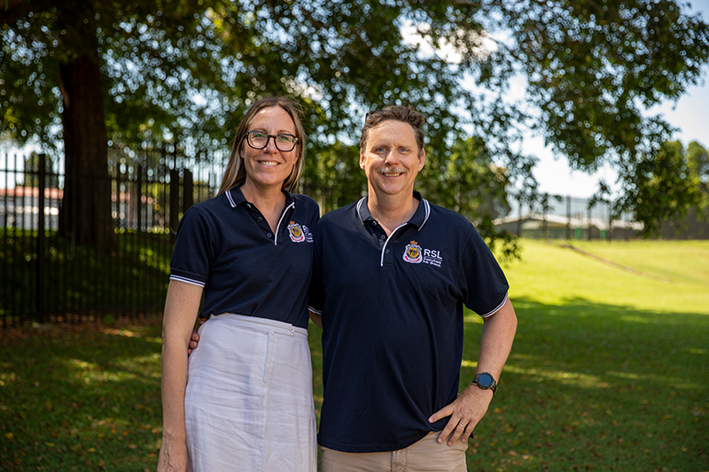 Kirsty and Jason Claassen Sunnybank RSL Sub Branch