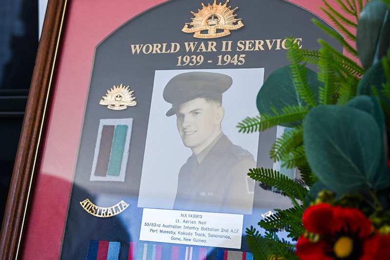 Lt. Adrian Nall world war 11 service memorial