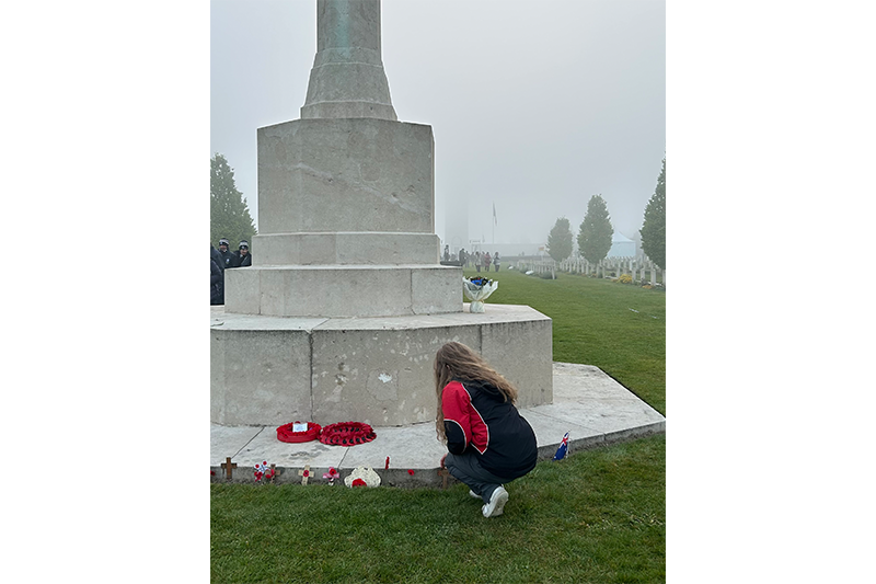Jessie at Villiers-Bretonneux
