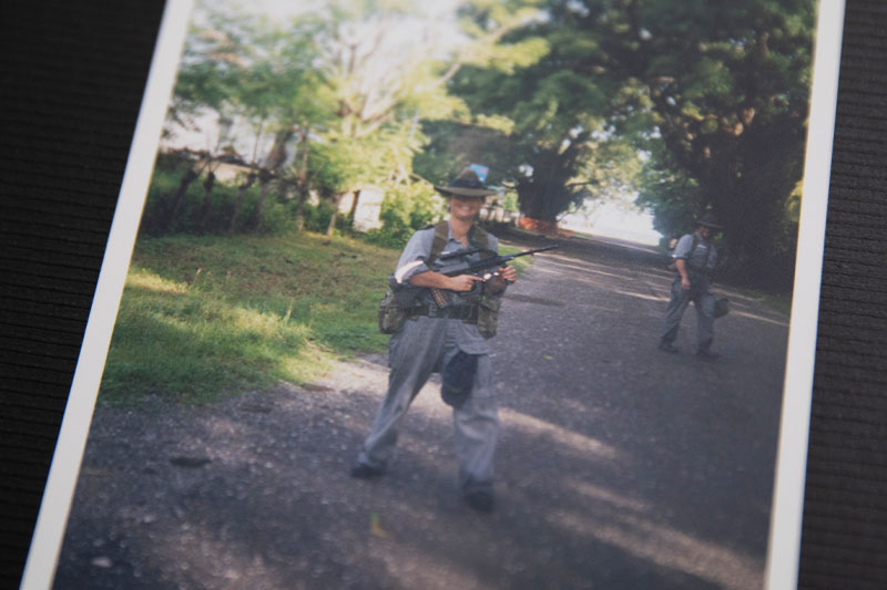 Navy veteran Dannielle Brearley during her service