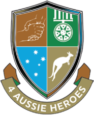 4 Aussie Heroes logo