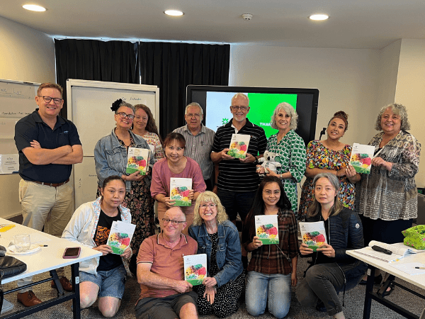 Participants at the Mental Health First Aid workshop