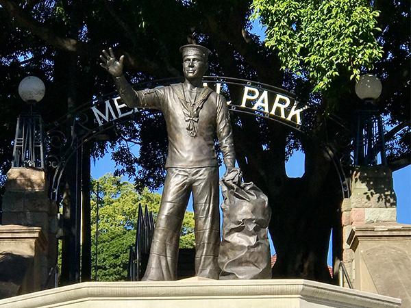 Naval Memorial at South Brisbane Memorial Park