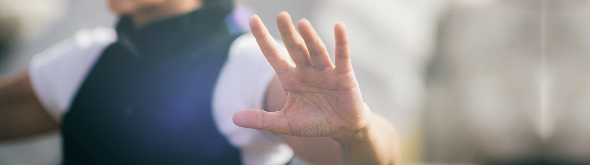 Person doing Tai Chi